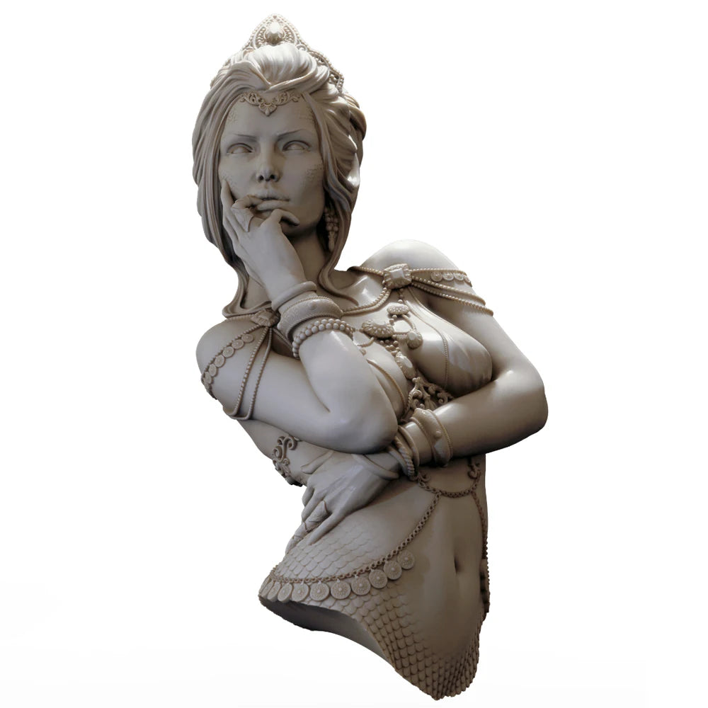 1/10 Wużałka, Resin Model Bust Kit, Fantasy Theme, Unassembled and Unpainted