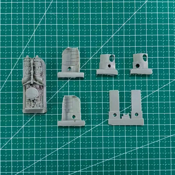 1/72 Cold War Westland Sea King AEW 2, Resin Model Aircraft Kit, Unassembled and Unpainted