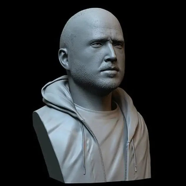 80mm Modern Breaking Bad Characters, 3 Figures, Resin Model Bust Kit, Unassembled and Unpainted