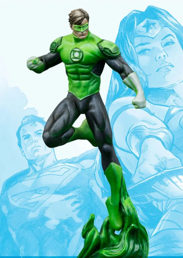 35mm Green Lantern, Resin Model Figure Kit, Sci-Fi Theme, Unassembled and Unpainted