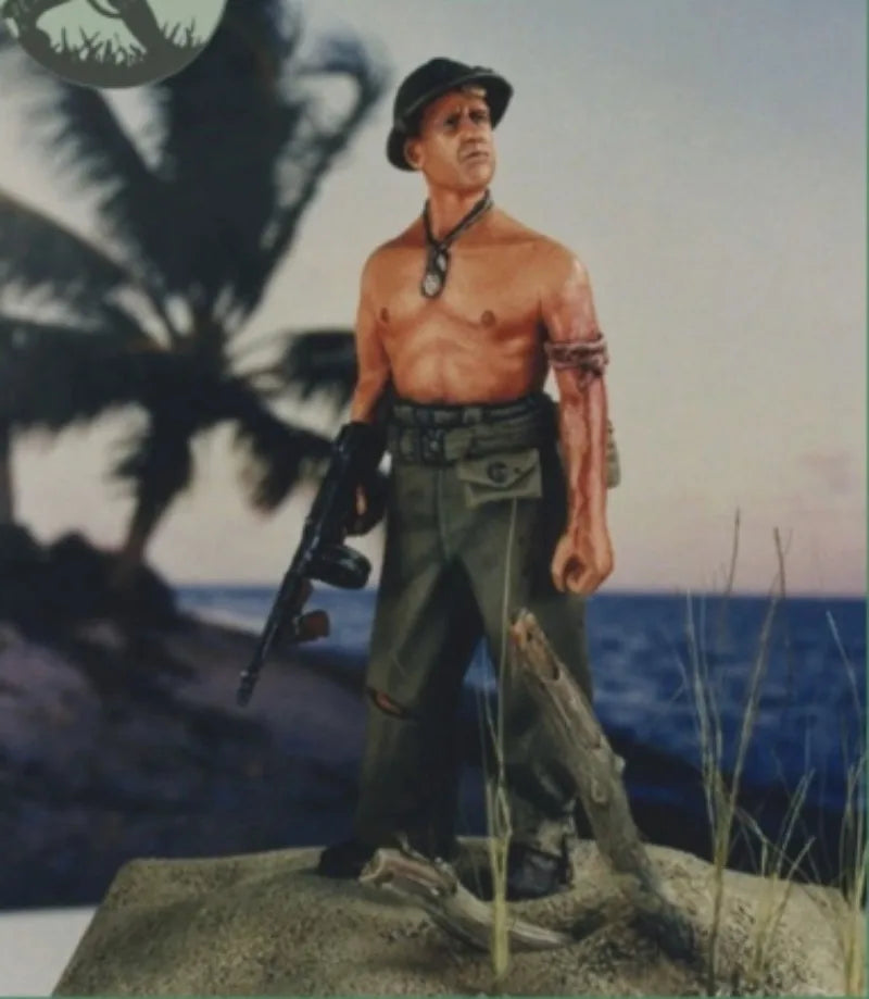 1/35 Modern USMC Tanker Soldier, Resin Model Figure Kit, Unassembled and Unpainted