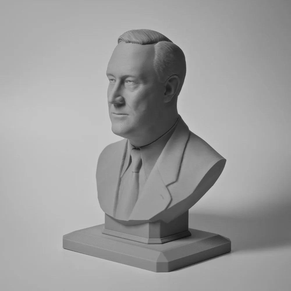 110mm Modern Theodore Roosevelt, Resin Model Bust Kit, Unassembled and Unpainted