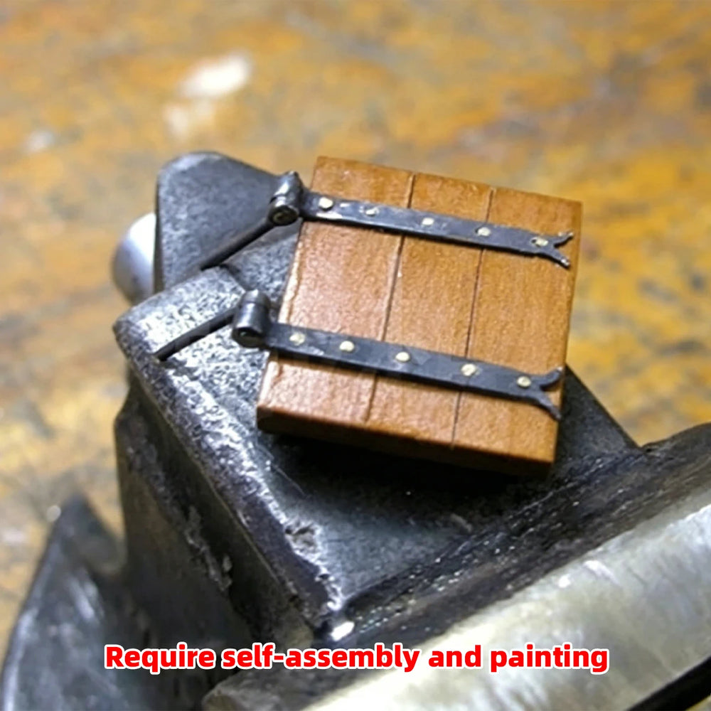 Napoleonic Age of Sail Gunport Hinges, Resin Model Ship Kit, Unassembled and Unpainted