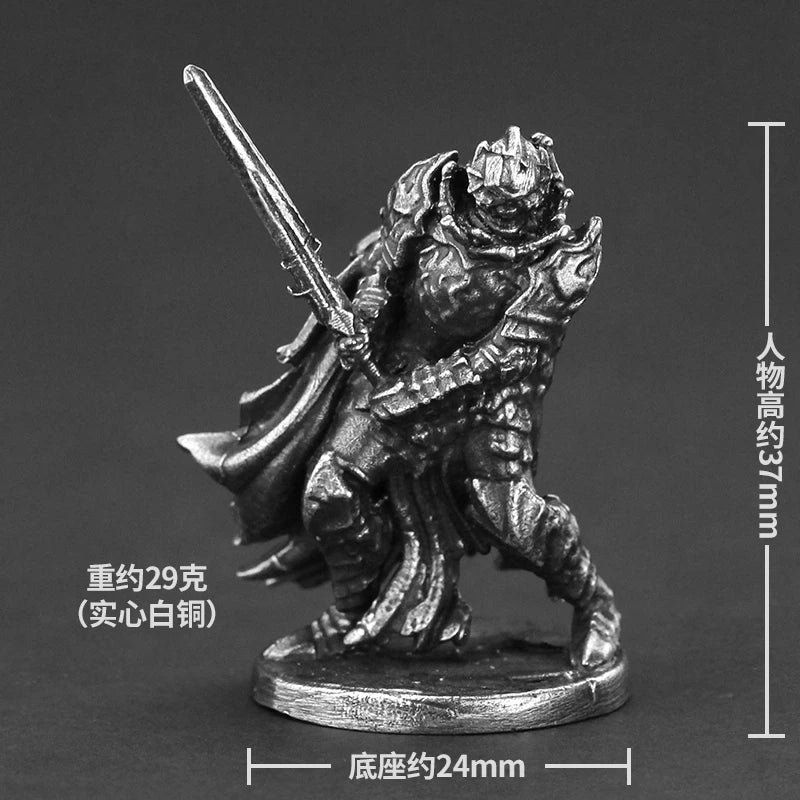 32mm Black Dragon Warriors, 9 Figures, Resin Model Figure Kit, Fantasy Theme, Unassembled and Unpainted