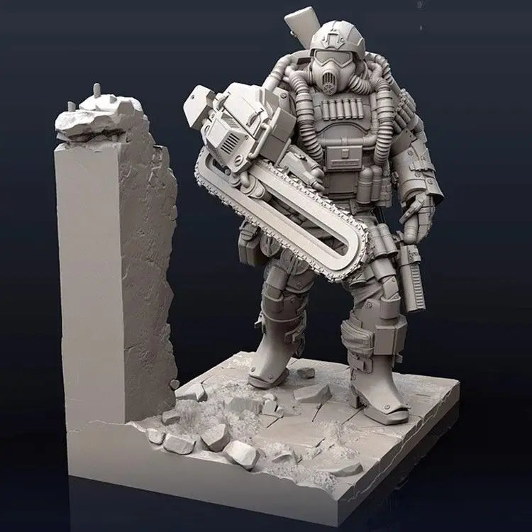1/35 Nest Destroyer Sci-Fi Warrior, Resin Model Figure Kit, Sci-Fi Theme, Unassembled and Unpainted