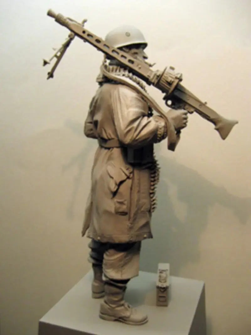 1/16 WWII Normandy Infantry Soldier, Resin Model Figure Kit, Unassembled and Unpainted