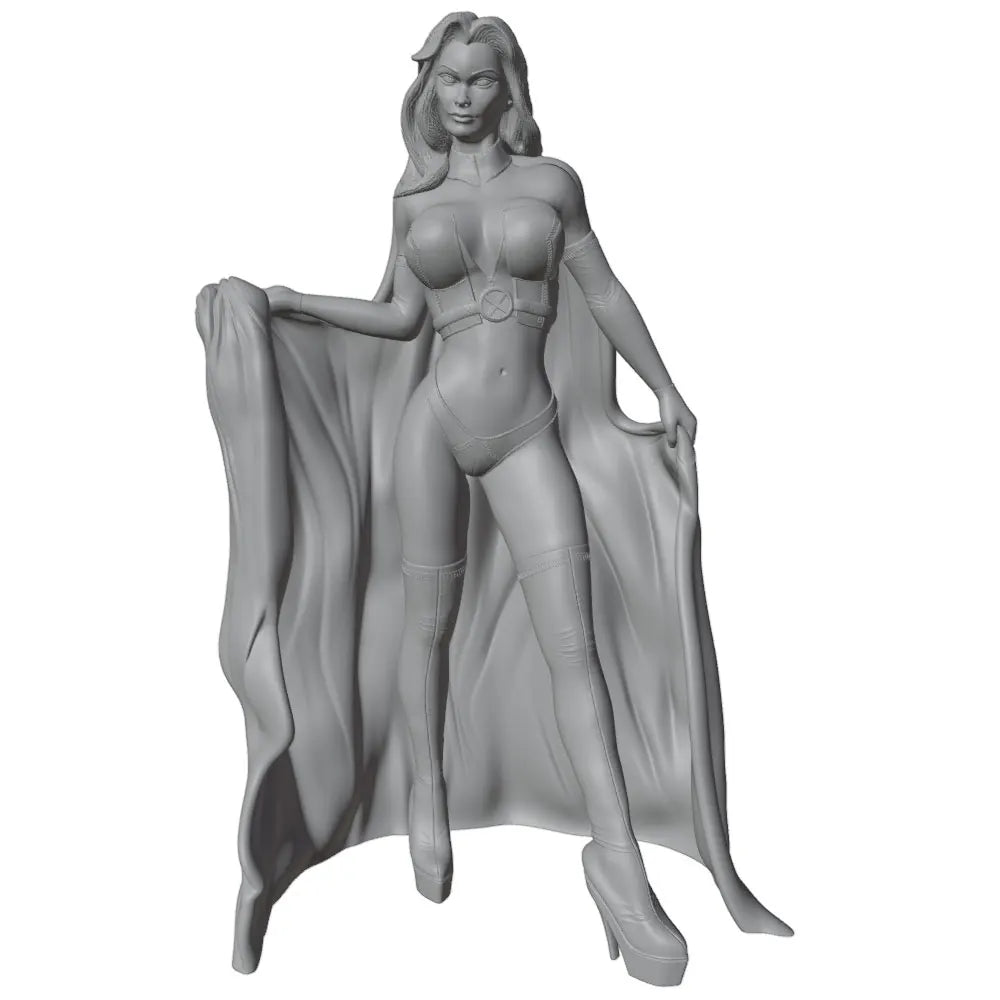 1/24 Pinup Fantasy Female, Resin Model Figure Kit, Unassembled and Unpainted