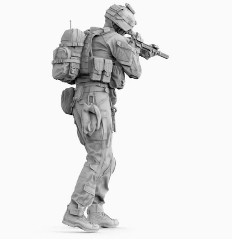 1/16 Modern US Army Special Operations, Resin Model Figure Kit, Unassembled and Unpainted