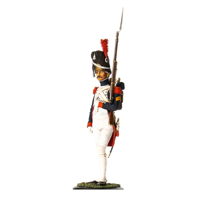 1/18 Napoleonic French Imperial Guard Dragoon, Resin Model Figure Kit, Unassembled and Unpainted