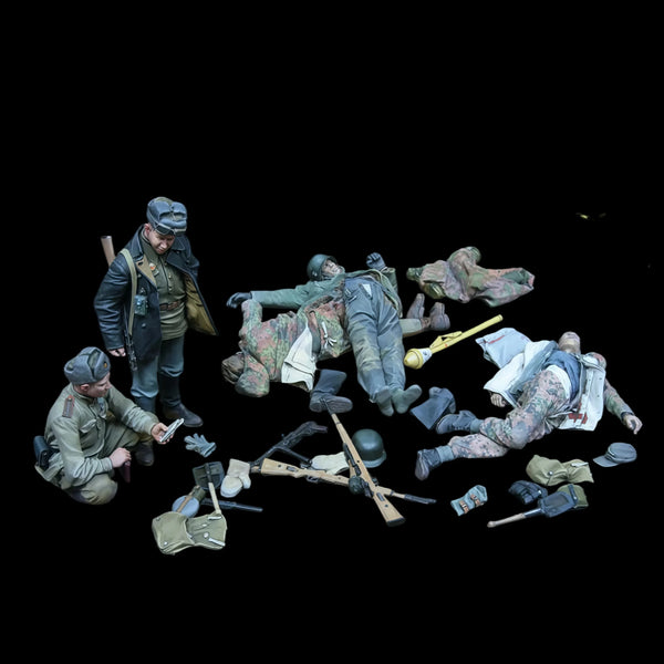 1/35 Modern Military Combat, 10 Figures, Resin Model Figure Kit, Unassembled and Unpainted