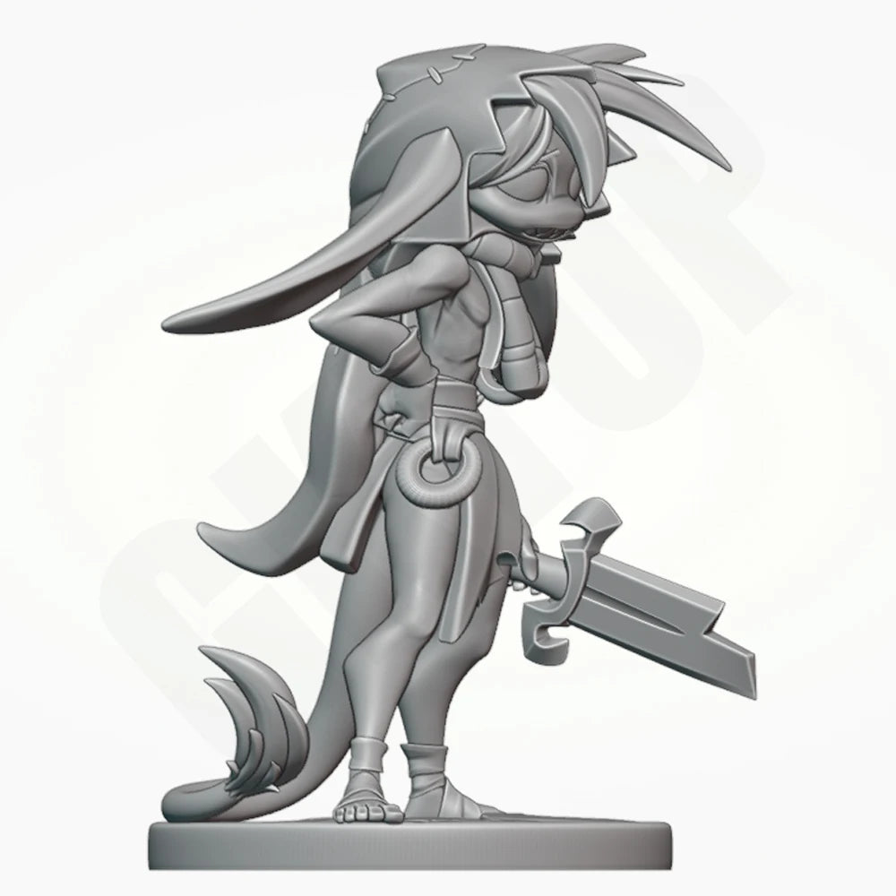 1/24 Nelachi, 6 Figures, Resin Model Figure Kit, Anime Theme, Unassembled and Unpainted