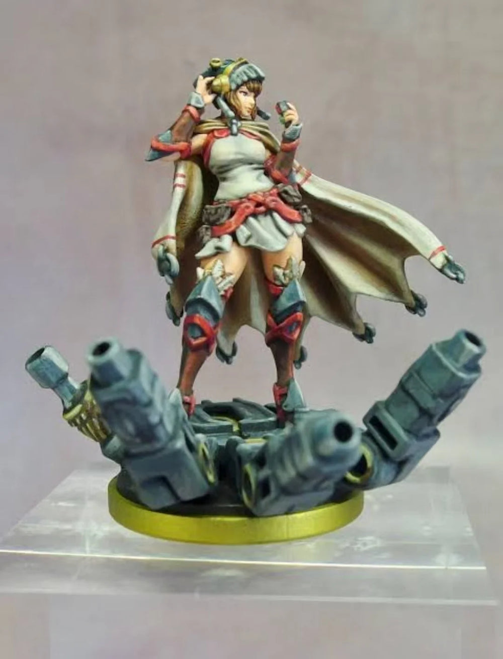 Undead Female Warrior, 9 Figures, Resin Model Figure Kit, Fantasy Theme, Unassembled and Unpainted