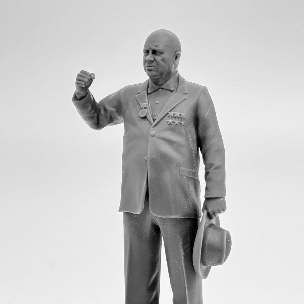 1/24 Cold War Soviet Leader, Resin Model Figure Kit, Unassembled and Unpainted