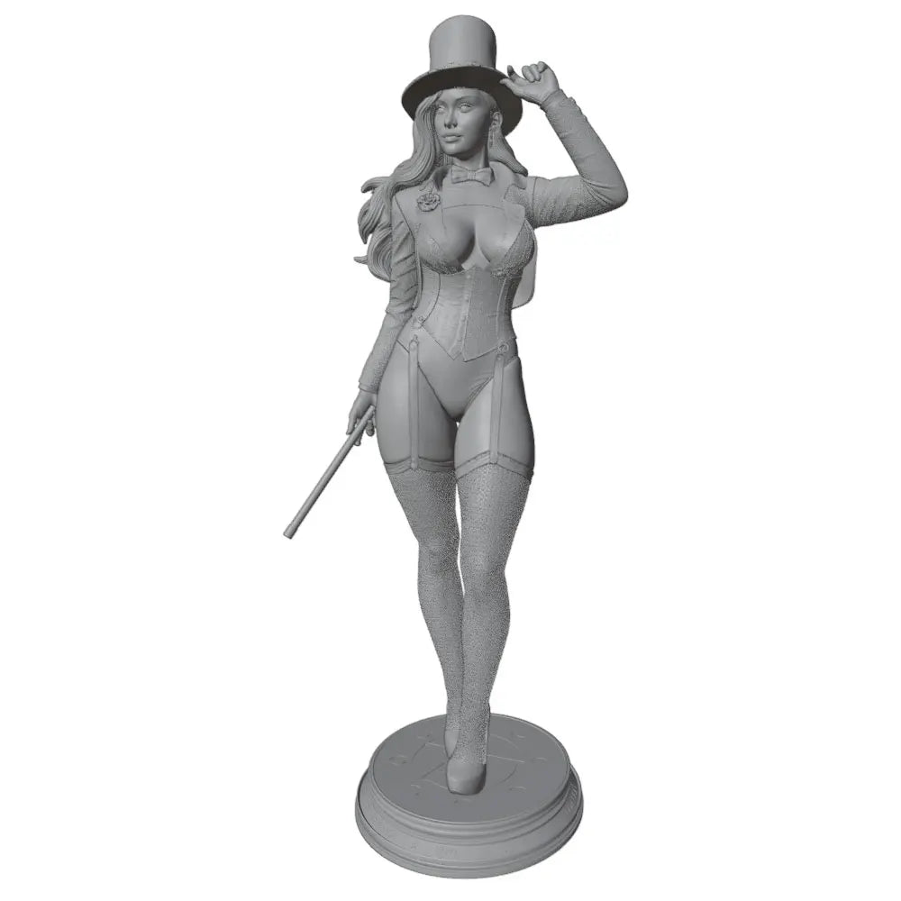 1/24 Pin-up Fantasy Female, Resin Model Figure Kit, Unassembled and Unpainted