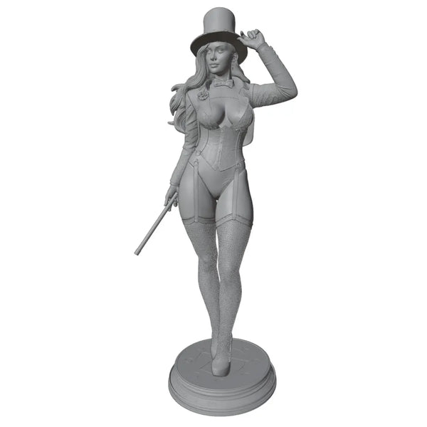 1/24 Pin-up Fantasy Female, Resin Model Figure Kit, Unassembled and Unpainted