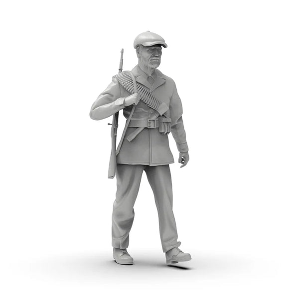 1/35 WWI Russian Infantry at Rest and Ready, 8 Figures, Resin Model Figure Kit, Unassembled and Unpainted