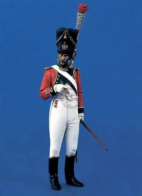 1/16 Napoleonic British Officer, Resin Model Figure Kit, Unassembled and Unpainted