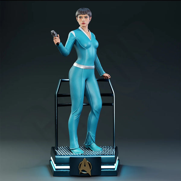 1/24 Agent in Tactical Suit, Resin Model Figure Kit, Sci-Fi Theme, Unassembled and Unpainted