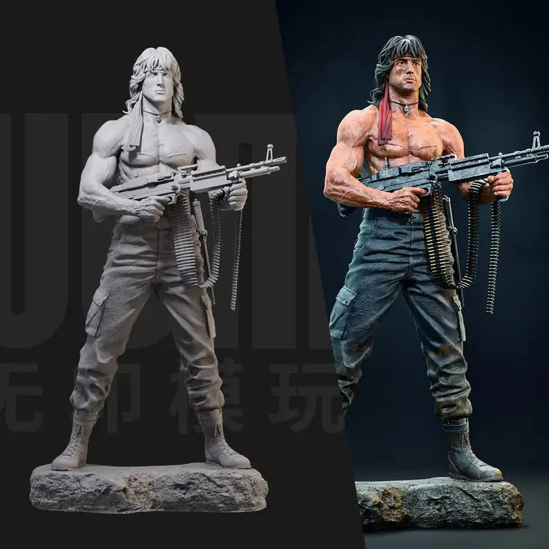 1/24 Modern Tactical Operator in Cap, Resin Model Figure Kit, Unassembled and Unpainted