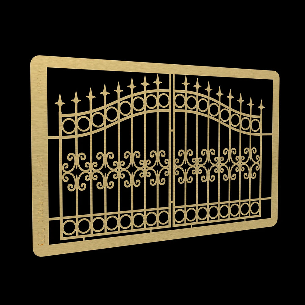 1/35 Modern European Decorative Gate, Resin Model Diorama Kit, Unassembled and Unpainted