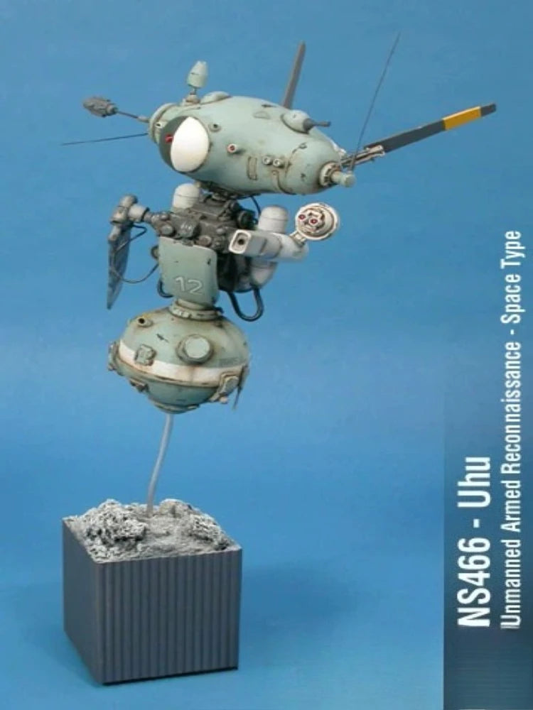 1/20 Ma.K Uhu NS466, Resin Model Vehicle Kit, Sci-Fi Theme, Unassembled and Unpainted