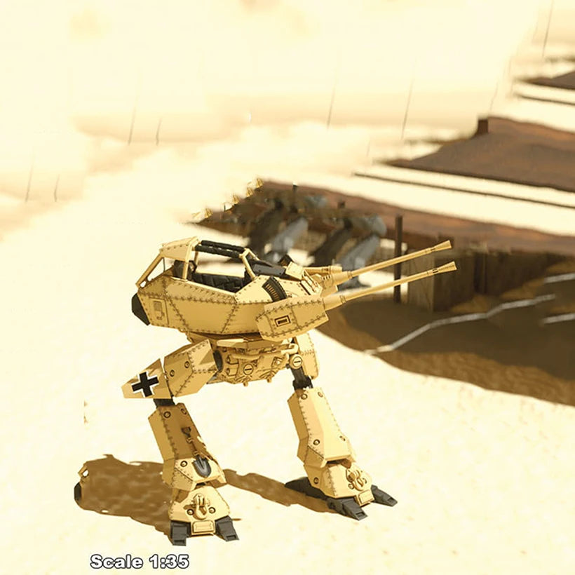 1/35 Modern Mecha Soldier, Resin Model Figure Kit, Unassembled and Unpainted