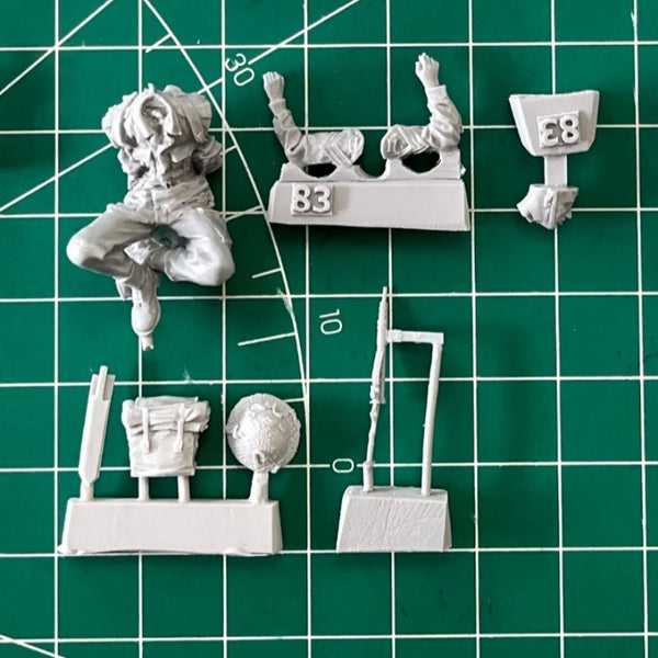 WWII British Infantryman — 1/35 Resin Figure