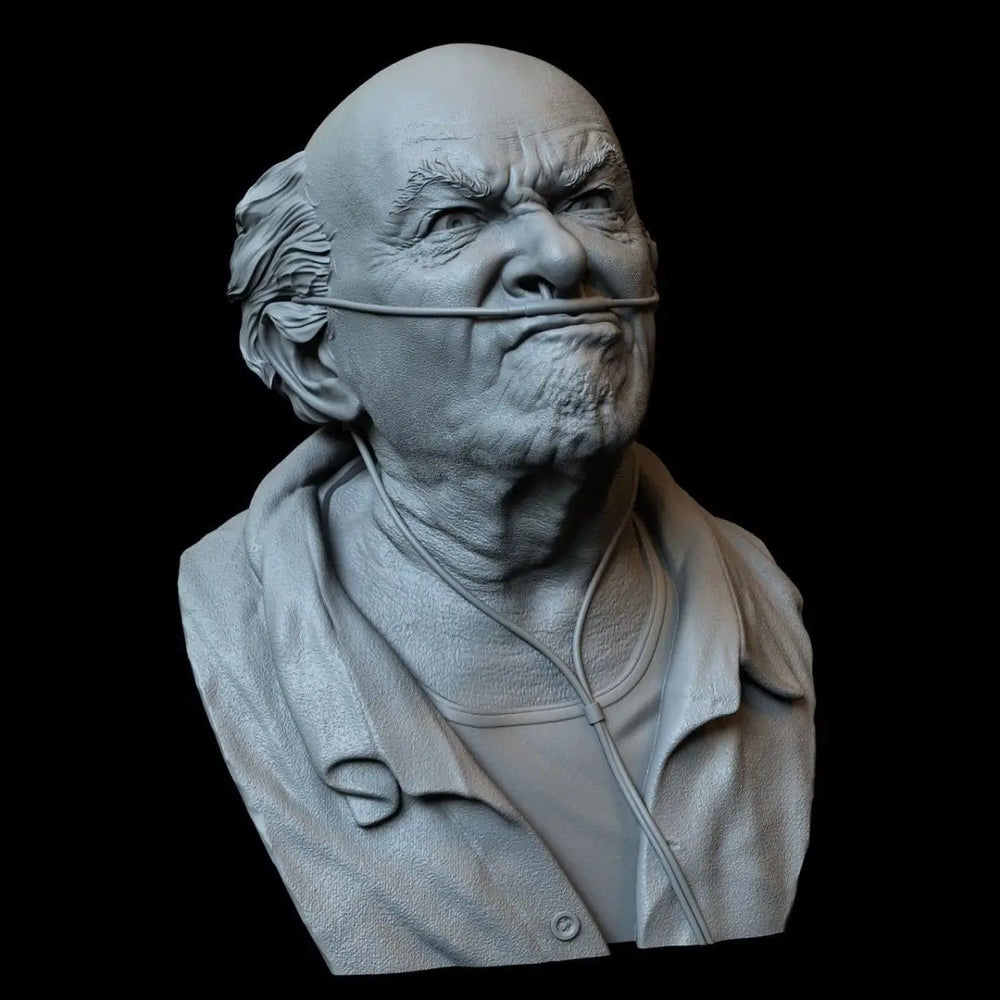 80mm Modern Breaking Bad Characters, 3 Figures, Resin Model Bust Kit, Unassembled and Unpainted