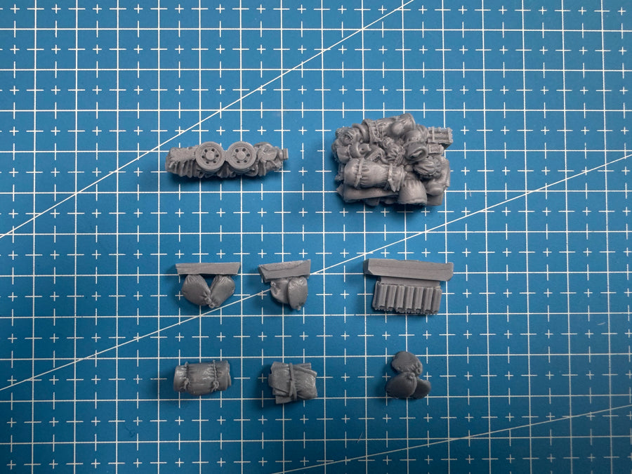 1/72 German Panzer III/IV Tank with Stowage Set Resin Vehicle Kit - resin model view 3