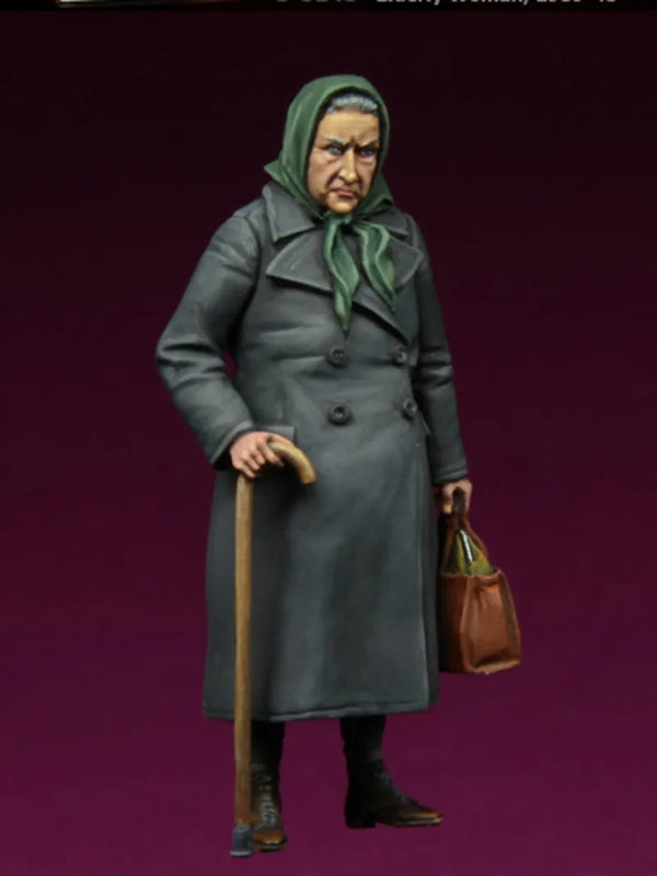 1/35 Historical European Woman, Resin Model Figure Kit, Historical Theme, Unassembled and Unpainted