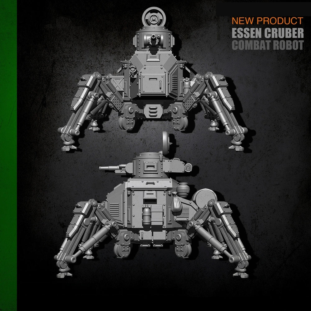 1/35 Armored Arachnid Combat Cruiser, Resin Model Vehicle Kit, Sci-Fi Theme, Unassembled and Unpainted