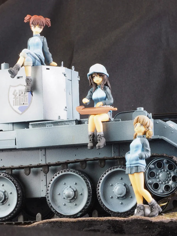 1/35 Modern Female Set, 3 Figures, Resin Model Figure Kit, Historical Theme, Unassembled and Unpainted