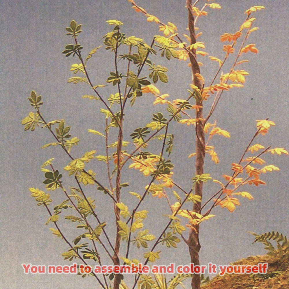1/35 Scattered Bushes & Shrub Clumps, Resin Model Diorama Kit, Wildlife Theme, Unassembled and Unpainted