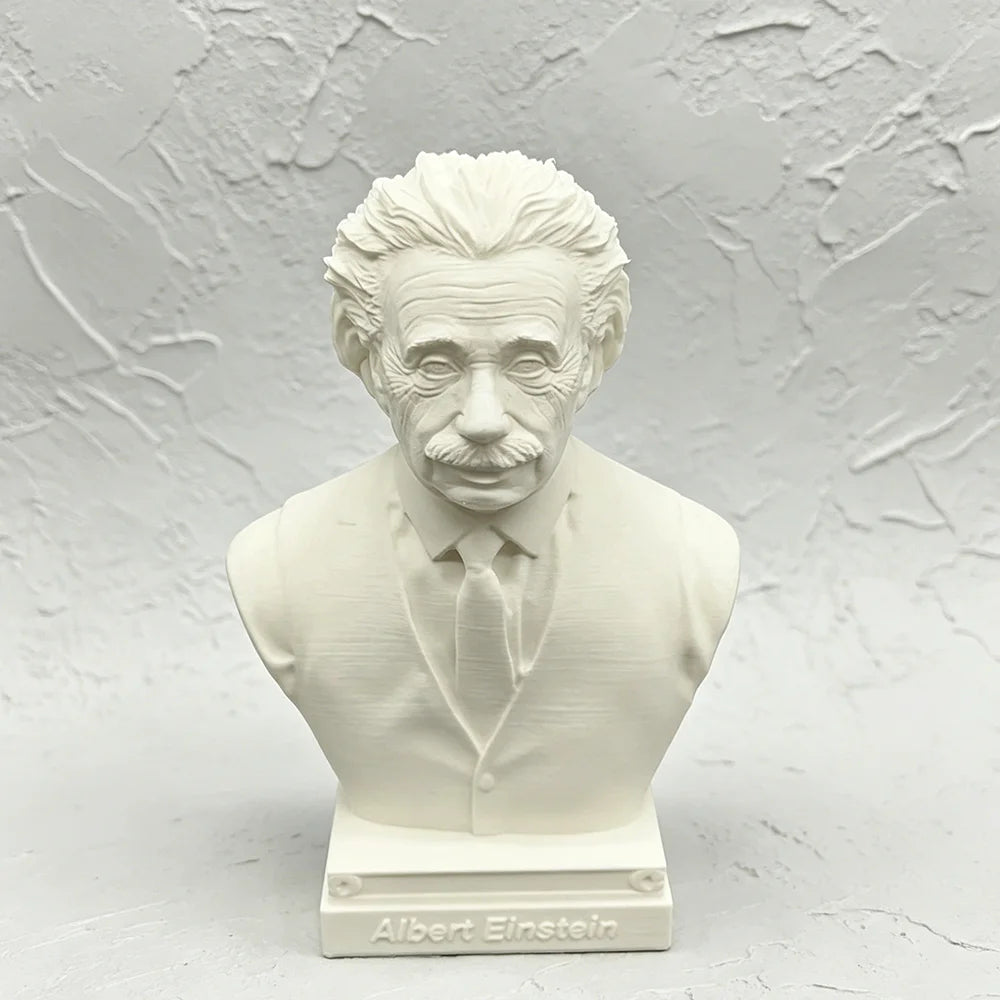 100mm Modern Albert Einstein, Resin Model Bust Kit, Unassembled and Unpainted