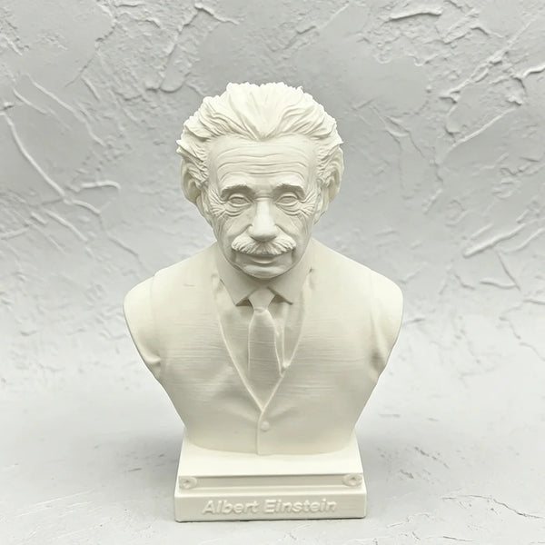 100mm Modern Albert Einstein, Resin Model Bust Kit, Unassembled and Unpainted