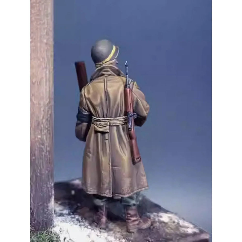 1/35 WWII Soviet Military Police, Resin Model Figure Kit, Unassembled and Unpainted