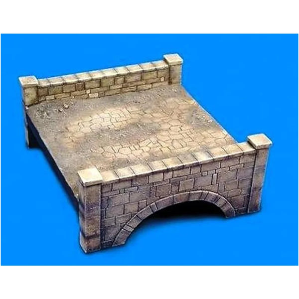 1/35 Medieval Stone Arch Bridge, Resin Model Terrain Kit, Unpainted