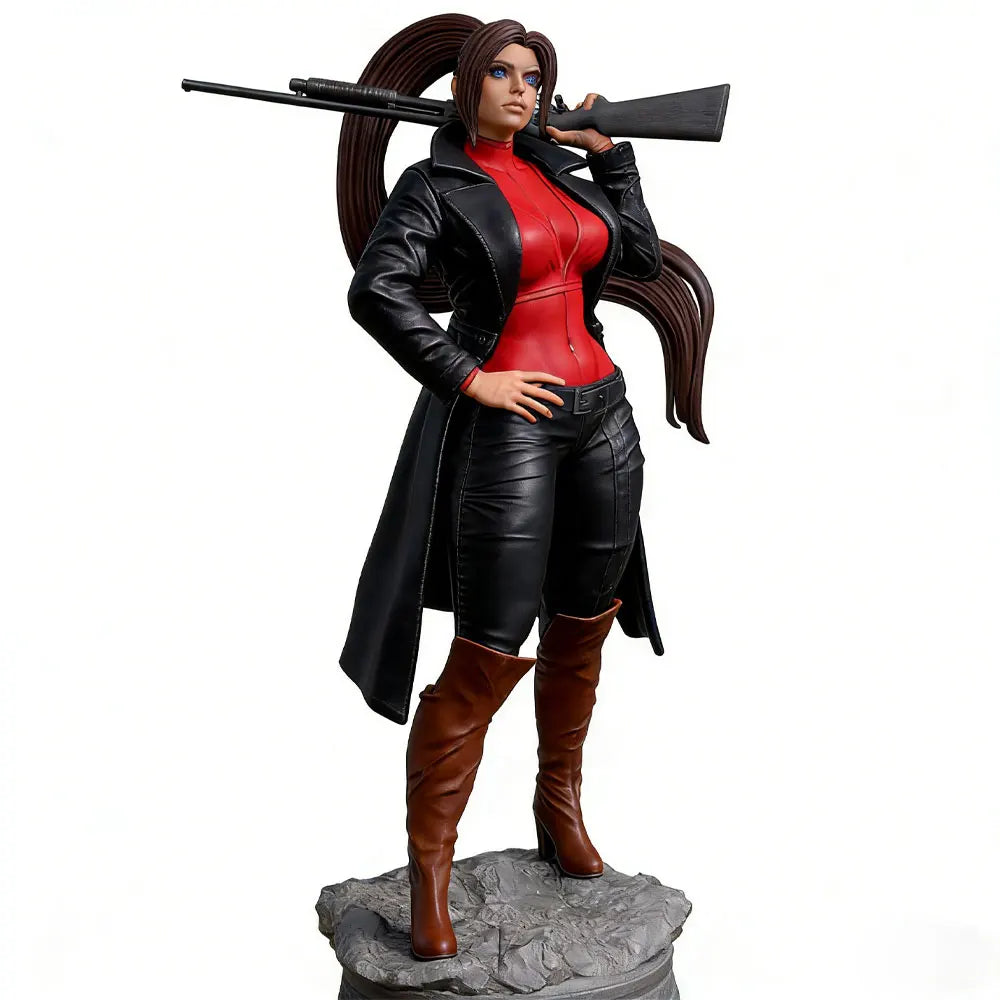 75mm Female Tactical Operator, Resin Model Figure Kit, Unassembled and Unpainted
