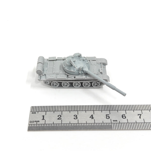 1/144 Cold War Soviet T-62, Resin Model Vehicle Kit, Unassembled and Unpainted