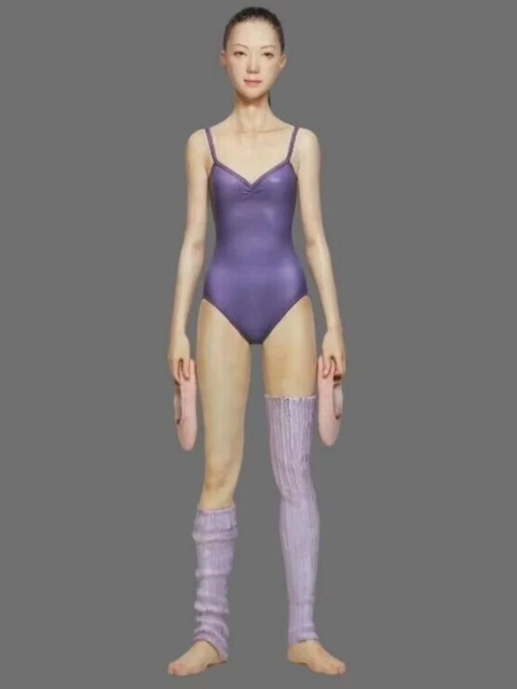 1/8 Female in Leotard, Resin Model Figure Kit, Unassembled and Unpainted