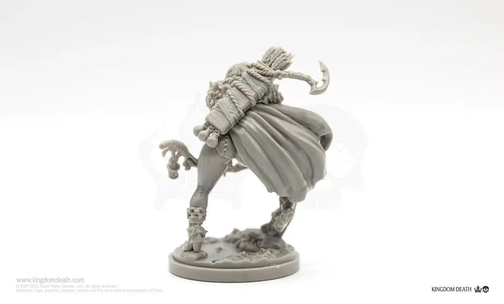 Dead Kingdom Undead Survivor, Resin Model Figure Kit, Fantasy Theme, Unassembled and Unpainted