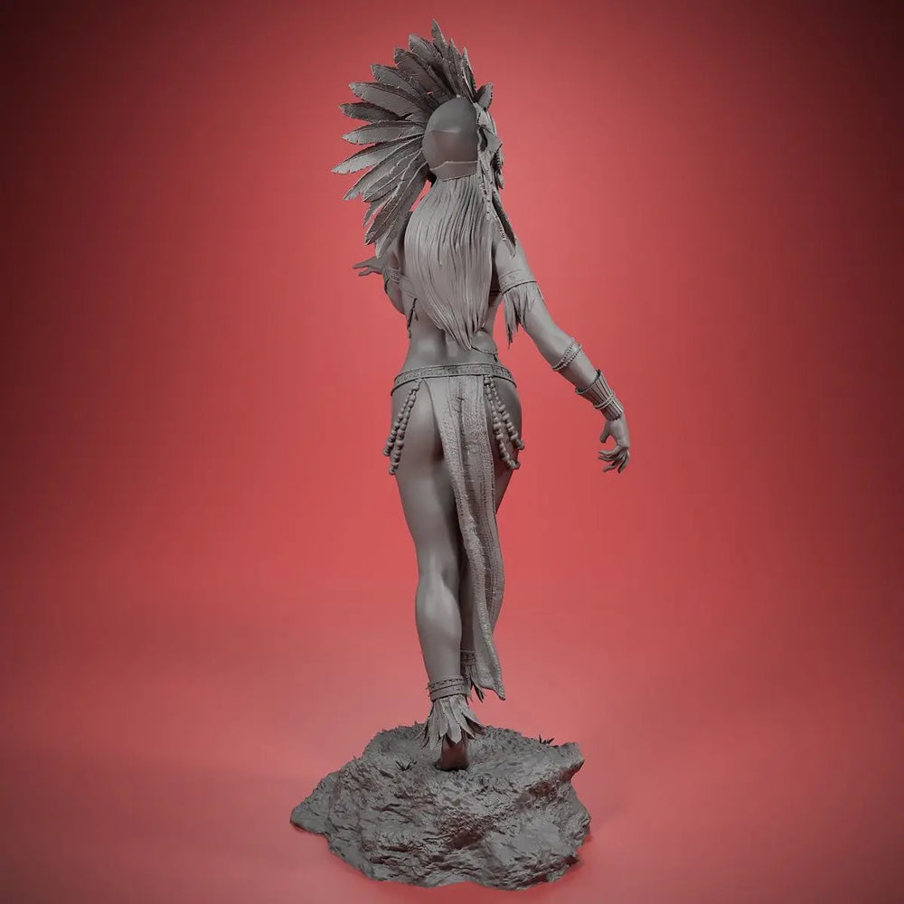 78mm Goddess, Resin Model Figure Kit, Fantasy Theme, Unassembled and Unpainted