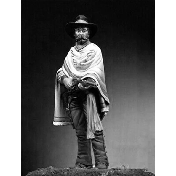 1/32 American Civil War Cavalry Officer, Resin Model Figure Kit, Unassembled and Unpainted