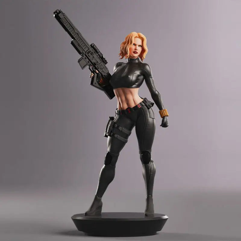 Cyberpunk Tactical Female Soldier — 1/18 Resin Figure