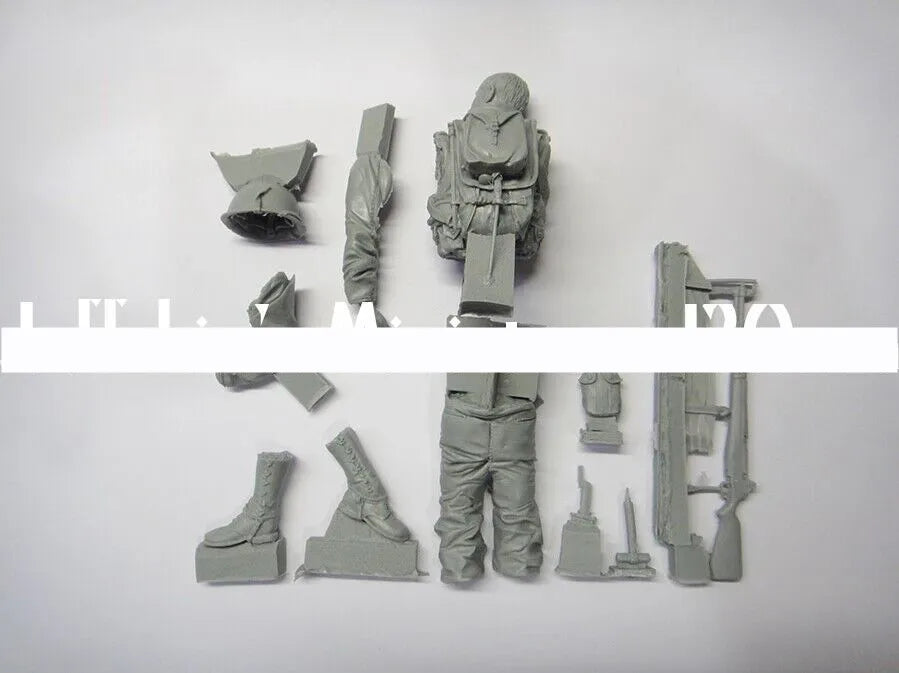 1/16 Modern Special Forces Soldier, Resin Model Figure Kit, Unassembled and Unpainted