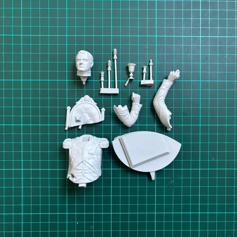 1/10 Napoleonic Napoleon 1812, Resin Model Bust Kit, Unassembled and Unpainted