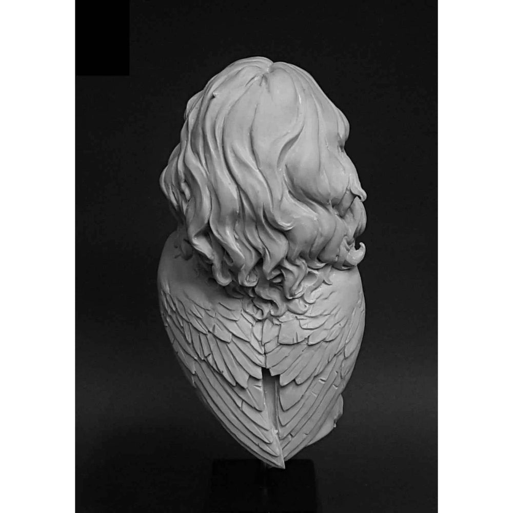 90mm Angel Girl, Resin Model Bust Kit, Fantasy Theme, Unassembled and Unpainted