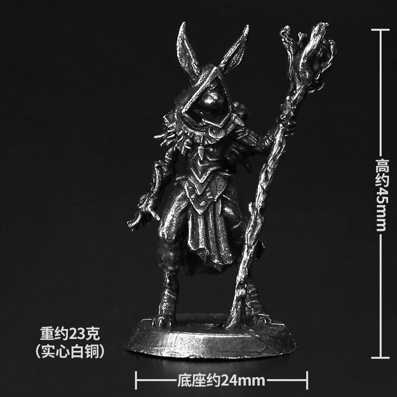 32mm Tribal Warriors, 3 Figures, Resin Model Figure Kit, Fantasy Theme, Unassembled and Unpainted