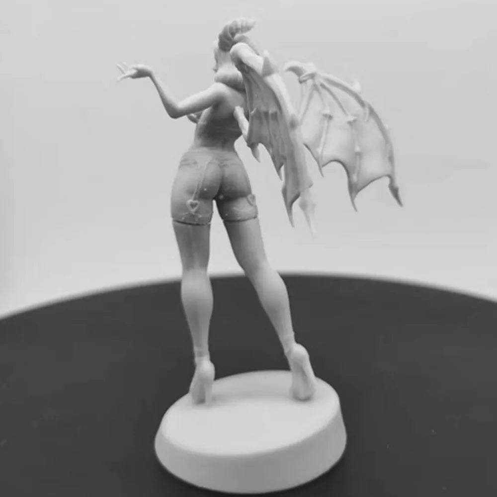 1/24 Succubus, Resin Model Figure Kit, Fantasy Theme, Unassembled and Unpainted