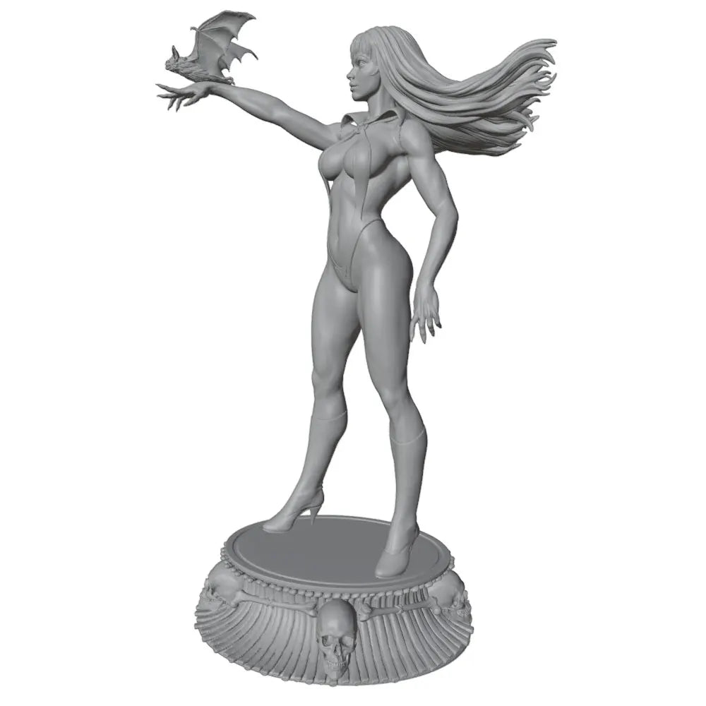 1/24 Dark Fantasy Female Warriors, 3 Figures, Resin Model Figure Kit, Fantasy Theme, Unassembled and Unpainted